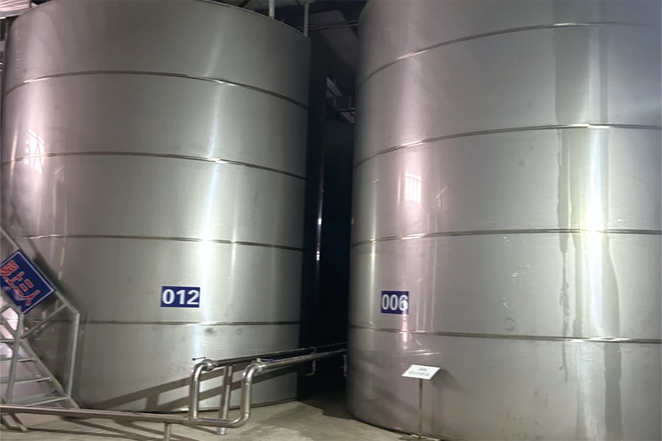 Oil storage area